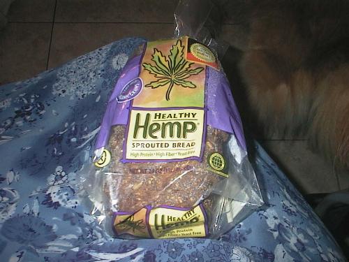 A Very Unique Loaf Of Bread!  - Look what my fiance brought home from the healthfood store!!! And here I thought it was only good in brownies!!!! LOL