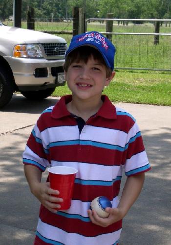 my brother - My brother Jared at our family reunion.