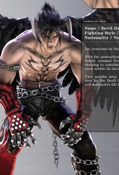 devil - devil jin of tekken.