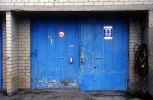 blue door - artsy photograph