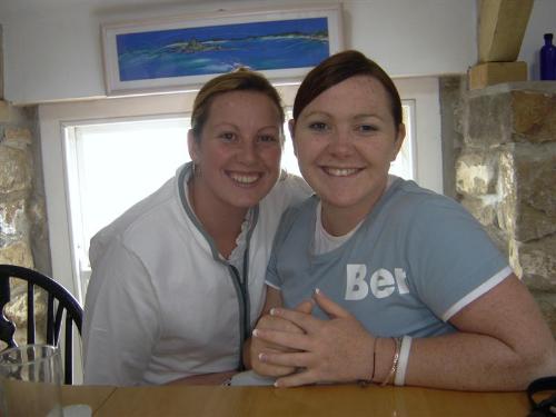 my sister - on the scilly isles
