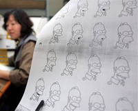 koreans animating the simpsons! - the koreans reall did a great job in animating the simpsons! :)