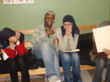 hanging out with friends - ..