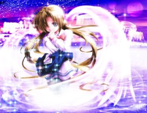 i love this picture of a purple angel - I love angels and purple too