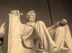 Abraham Lincoln memorial--D.C. - photo of the statue of Abraham Lincoln in Washington D.C.