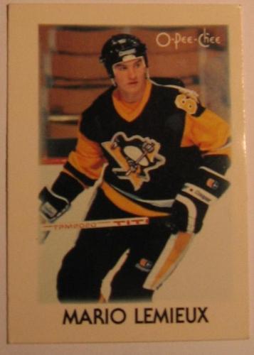Mario Lemieux isce hockey card - Mario Lemieux Ice Hockey card