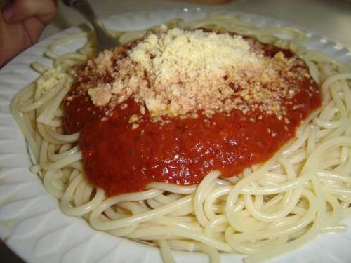food - spaghetti