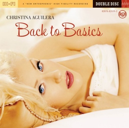 Christina Aguilera - The cover to Christina Aguilera's new album 'Back to Basics'