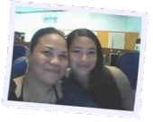 This is meeh && my couz:P - This here is meeh Dee Anna Dela Cruz && my cousin Shelane Borja. We are really close && share alot of thing togther. I decided to post this up because its the best picture we have togther. Thanks for taking your time to read/look at this picture...!