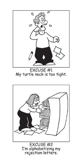 Writing Excuses - Excuses not to write.