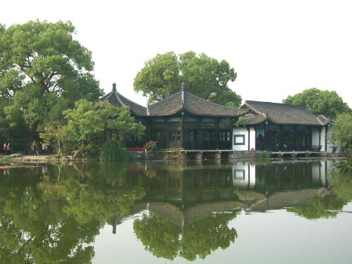 Three Pools Mirroring the Moon island - Three pools mirroring the moon island