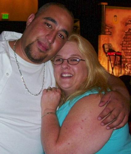 Sean and me - picture of me with my absolute favorite comedian