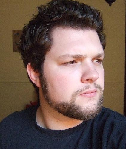 My husband, Aaron. - Handsome fella.