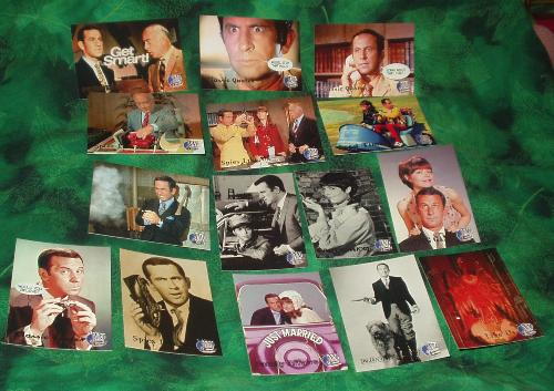 Get Smart Trading Cards - Get Smart. Does anyone remember this old show? These are trading cards from a set called TV's Coolest Classics, volume one. This was such a funny show. I loved it when he was always saying 'sorry abut that chief' and talking into the bottom of his shoe! And Kaos was evil headquarters!