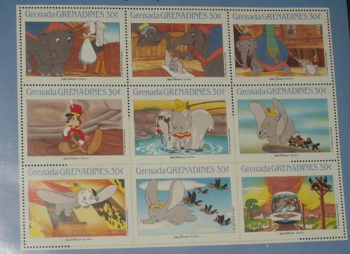 Disney stamps - A long time ago, I joined a Disney stamps club where you bought these pretty stamps every month. I love Disney stuff so it seemed like something to do. Now I have a ton of these things.