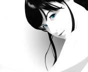 lady pic - Black and white Lady picture
