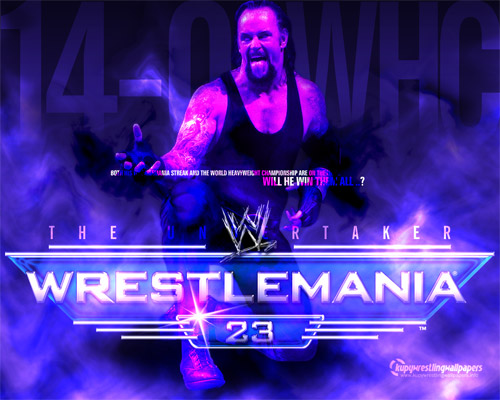 The Undertaker - The Undertaker at Wrestlemania 23