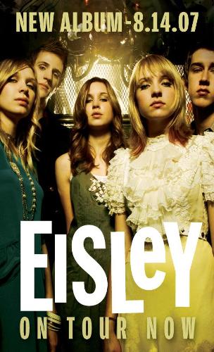 Eisley - Poster of Eisley, they are on tour!!
