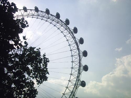 London Eye - This is the photo of London Eye from my lastest trip to England and what a ride it was!! love it!!