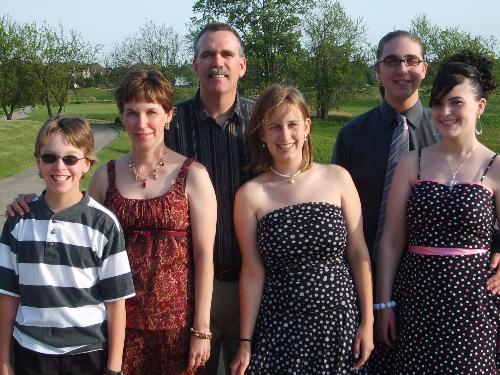 family! - me and my family at my cousins wedding