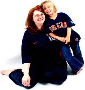 Spending time with my family - Photo of me with my granddaughter, Ava, age 6