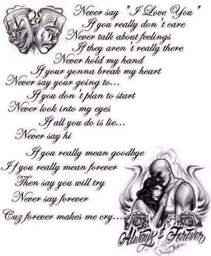 love - what should be thought as you say I love you to someone