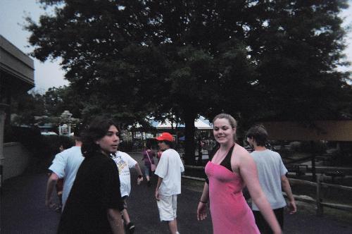 Friends - my friends at six flags.