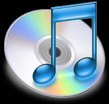 iTunes Logo - iTunes 7 Logo on black background