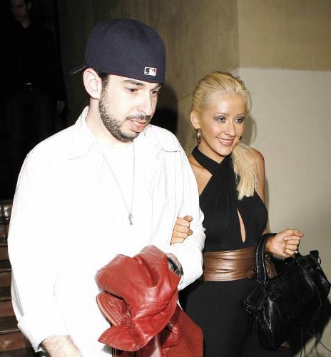 chrissy - christina enjoyed a dinner with her husband