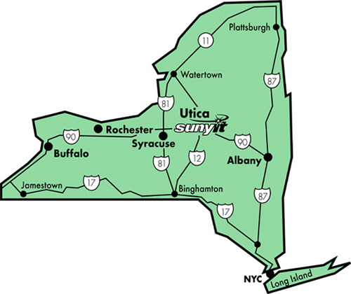 New York - NY State Map