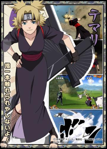 temari - the elder sister of gaara and kankuro