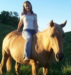 Me and princess - Me riding princess