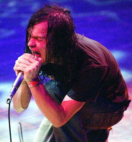 Bert - Bert screaming at one of the useds concerts