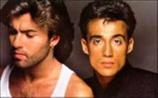 Wham - Picture of the pop band Wham from the 80's era.