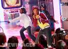 Lil Mama - Lil Mama preforming on MTV show TRL