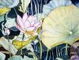 Custom Ceramic tile lotus flower  - Custom Ceramic tile lotus flower