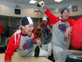 Chipper and the gang! - Chipper, all smiles at a big win!! :)