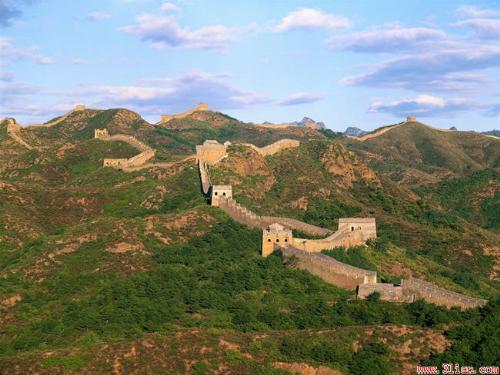 the Great Wall -  It's from China .