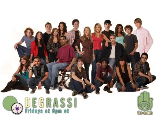 Degrassi: The Next Generation - Degrassi: The Next Generation details the lives of many different characters as they go through their junior high and high school years, and since the first season the characters have grown in many different ways. The show has dealt with many issues familiar to teenagers... Fridays @ the N