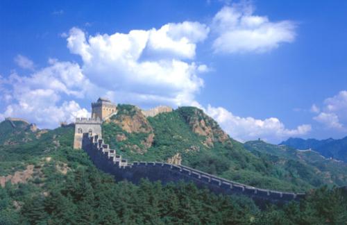 the Great Wall -  very big,majesty