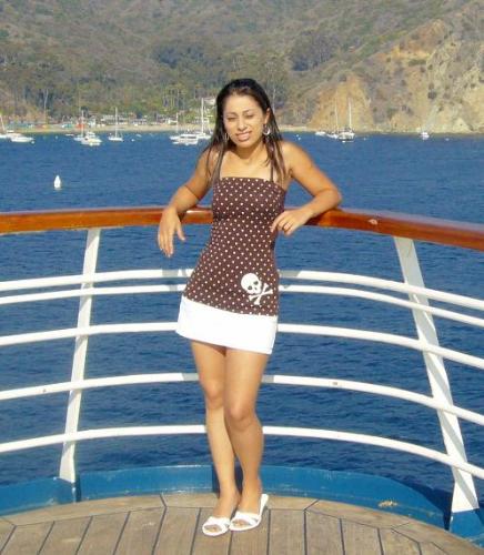 On my cruise - Im on the ship, my very first day on my very first cruise