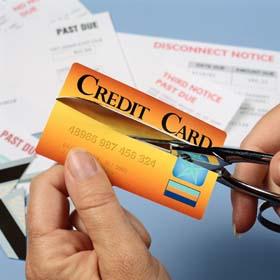 credit card - no more debt!