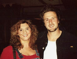 David Arquette and Me - The night he won the WCW Belt. he's an excellent guy!