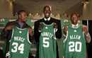 KG, Allen, and Pierce - the perfect trio