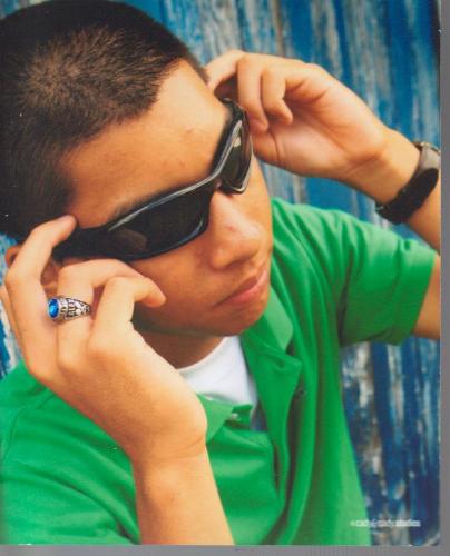 Senior Pic - I look sweet don't I.