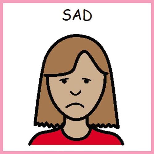 sad - mylot = sad face
:(