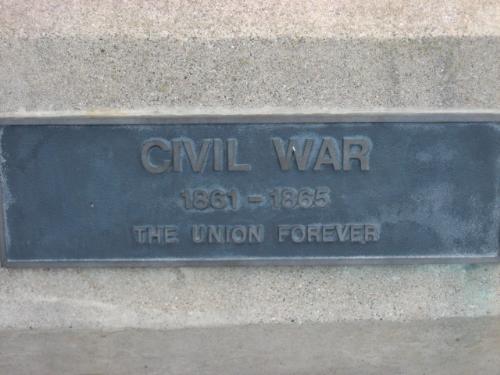 Spanis-American War - One of the many plaques of the different wars.