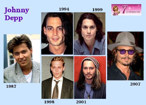 Johnny Depp Aging - This is how Johnny Depp is aging gracefully through the years! Big transformations and he only gets better with age!