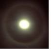 Full Moon With Golden Ring Around It - A full Moon with an amazing golden ring around it. Full Moon With Golden Ring Around It - A full Moon with an amazing golden ring around it.