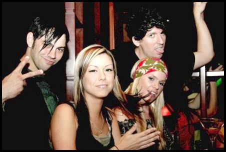 friends pic - blue martini